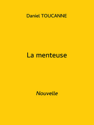 cover image of La menteuse
